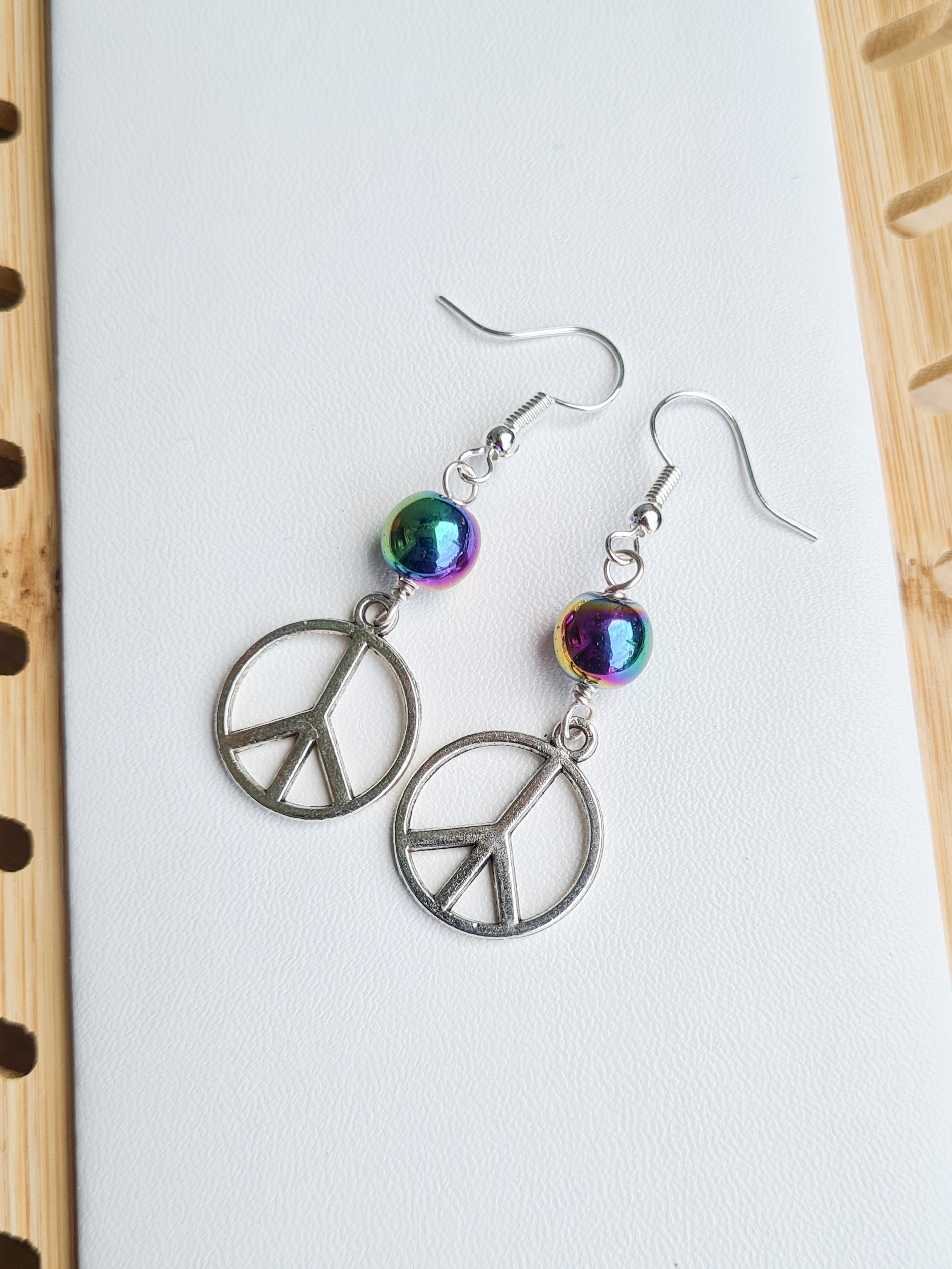 Multicoloured Rainbow-donut & pearl gold-plated earrings | Timeless Pearly  | MATCHES UK